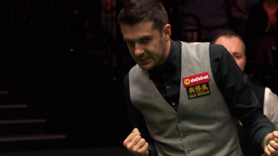 Defending champion Mark Selby