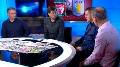 Pat Nevin, Mark Chapman, Steve Bower and Jason Burt