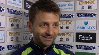 Tottenham head coach Tim Sherwood