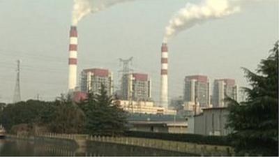 Factories in the Free Trade Zone in Shanghai