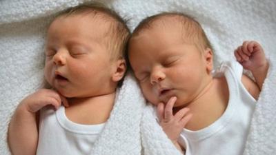 Two baby girls