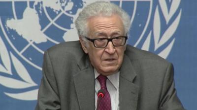 UN mediator Lakhdar Brahimi