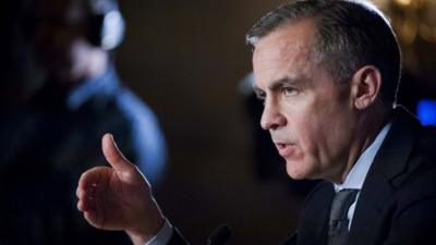 Bank of England governor Mark Carney