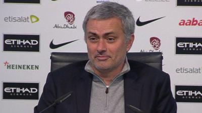 Chelsea boss Jose Mourinho