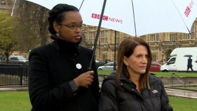 Nimko Ali and Lynne Featherstone