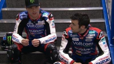 Alex Lowes and Eugene Laverty