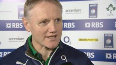 Ireland coach Joe Schmidt