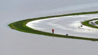 Floods at Somerset Levels