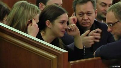 Yulia Tymoshenko's daughter Eugenia