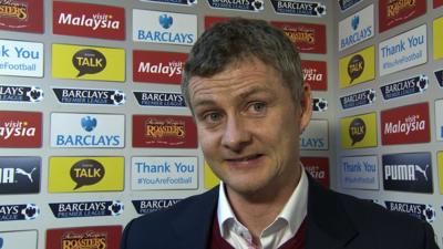 Cardiff City manager Ole Gunnar Solskjaer