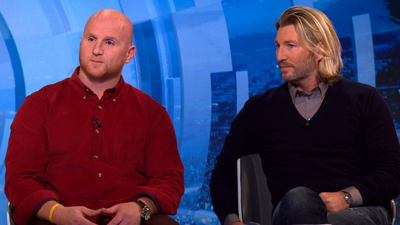 John Hartson & Robbie Savage