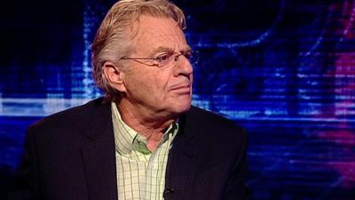 Television talk show host Jerry Springer