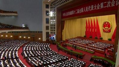 National People's Congress in Beijing