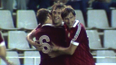 Hungary celebrate after scoring 10 goals past El Salvador