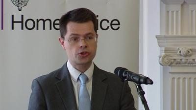 Tory immigration minister James Brokenshire