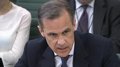 Bank of England governor Mark Carney