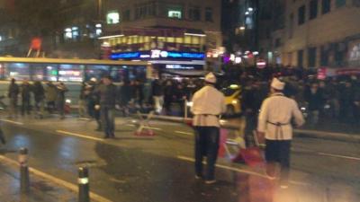 Istanbul street clashes