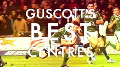 Brian O'Driscoll features in Jeremy Guscott's list of the best rugby union centres.