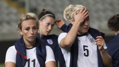 England fail to hold on to the Cyprus Cup losing 2-0 to France in the final at Nicosia's GSP Stadium.