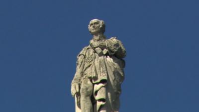 Statue of Earl Grey