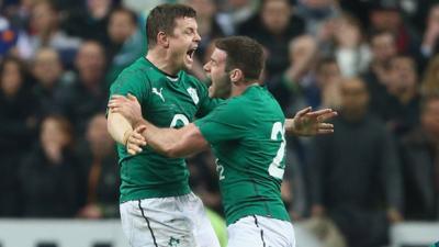 Highlights: France 20-22 Ireland