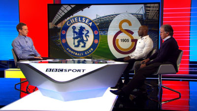 Dan Walker, Jason Roberts and Mark Lawrenson discuss Chelsea v Galatasaray