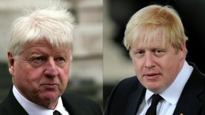 Stanley and Boris Johnson