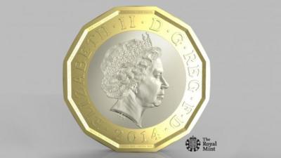 New 1-pound coin