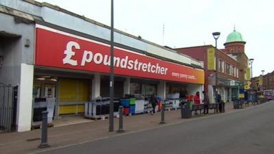 Police say the racist abuse happened inside this Bristol store