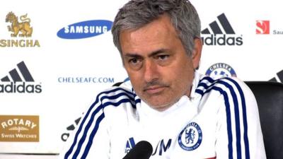 Jose Mourinho faces the media before Chelsea v Arsenal