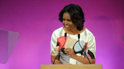 US First Lady Michelle Obama at Peking University