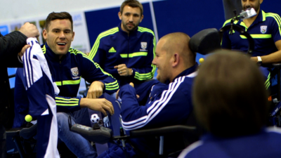 Match of the Day meets members of the Albion Foundation