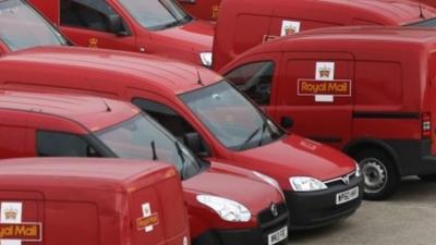 Royal mail vans