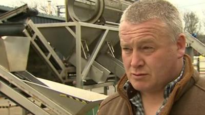 Mark Swistun of Penclawdd Shellfish Processors Ltd