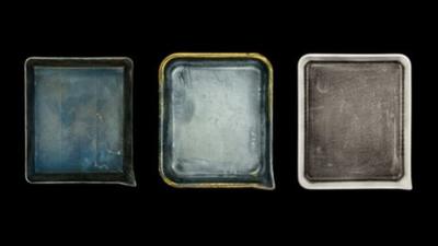 John Cyr's photos of famous photographers' developer trays