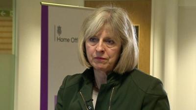 Home Secretary Theresa May