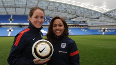 Women's World Cup 2015: Casey Stoney & Alex Scott ready for Montenegro