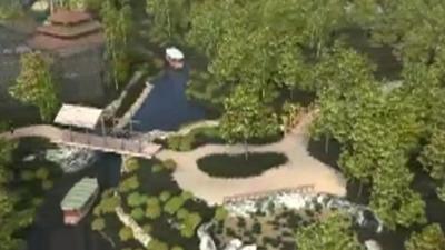 Islands boat ride at Chester Zoo