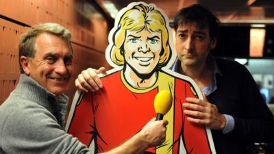 Garry Richardson, Roy of the Rovers and Alistair McGowan