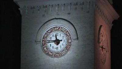 Clock in Crimea