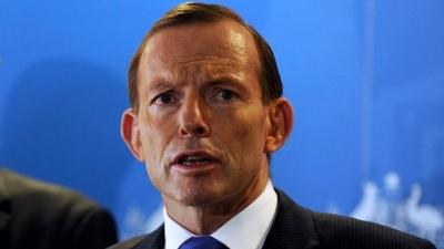 Australian Prime Minister Tony Abbott