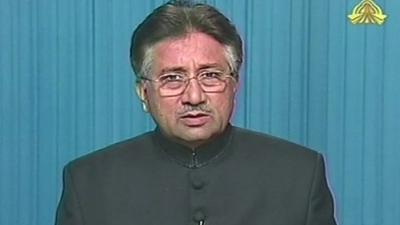 Library photo of Pervez Musharraf