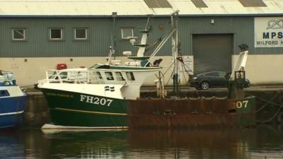 Mark Powell's fishing boat, the Golden Fleece II