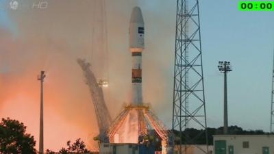 European Space Agency launches satellite