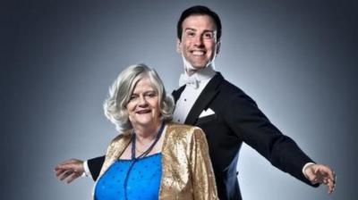 Ann Widdecombe and Anton Du Beke