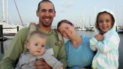 Eric and Charlotte Kaufman and their daughters