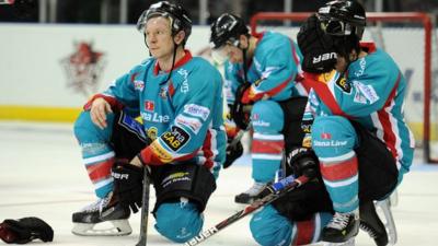 Belfast Giants suffer a sudden death over-time play-ff final defeat to Sheffield Steelers