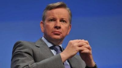 Education secretary Michael Gove