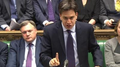 Ed Miliband at PMQs