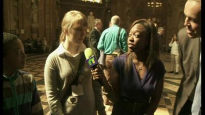 Ayshah in the houses of parliament